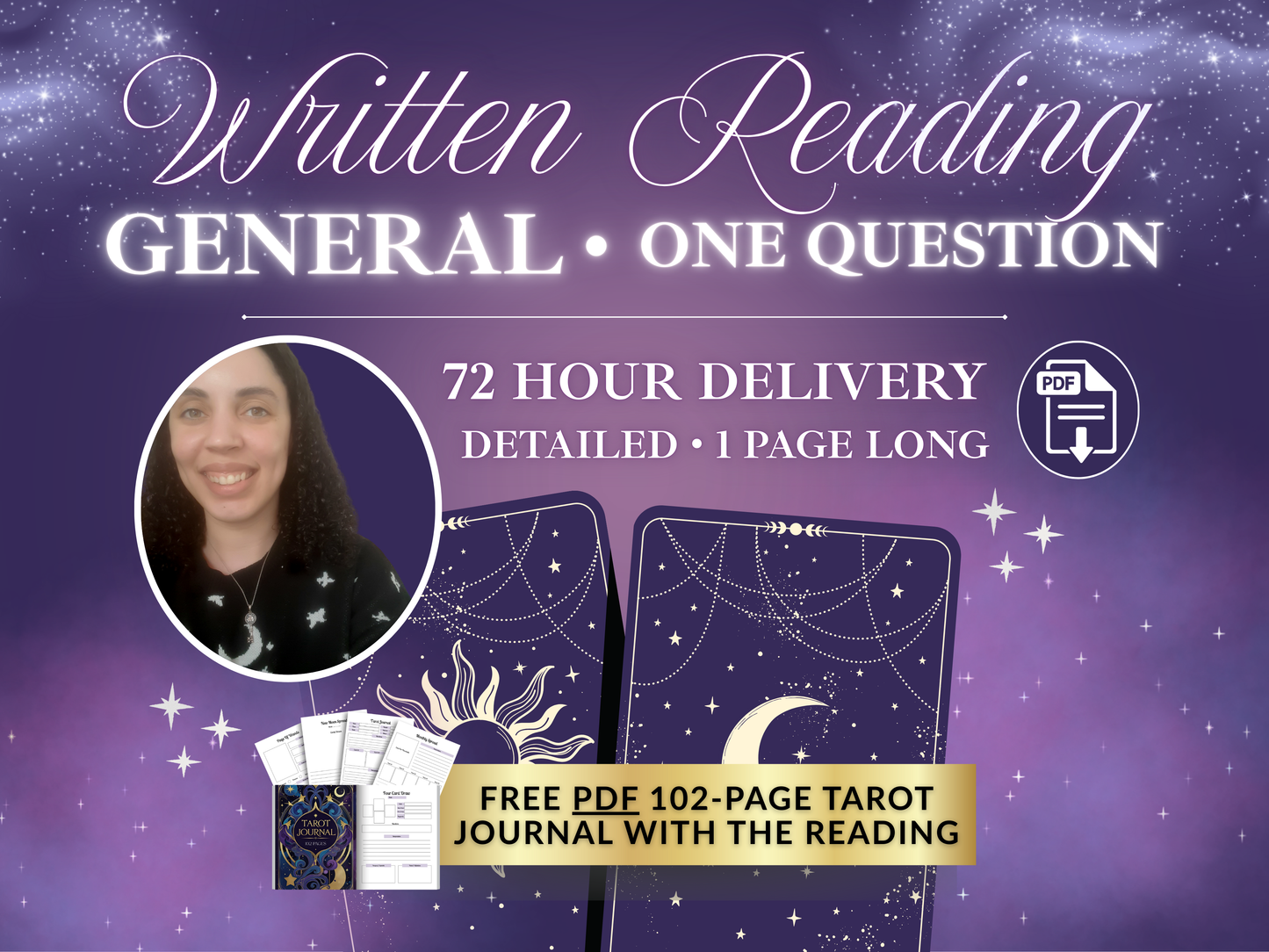 72 Hour General Tarot Reading - One Question
