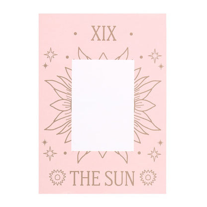 The Sun Vintage Tarot Necklace on Greeting Card