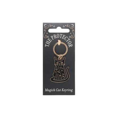 The Protector Magick Black Cat Keyring