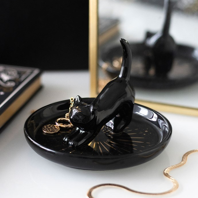 Black Cat Magick Trinket Dish