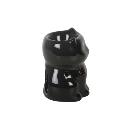 Black Cat Magick Oil Burner