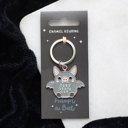 Adopt a Bat Keyring