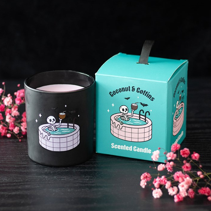 Coconut & Coffins Scented Candle