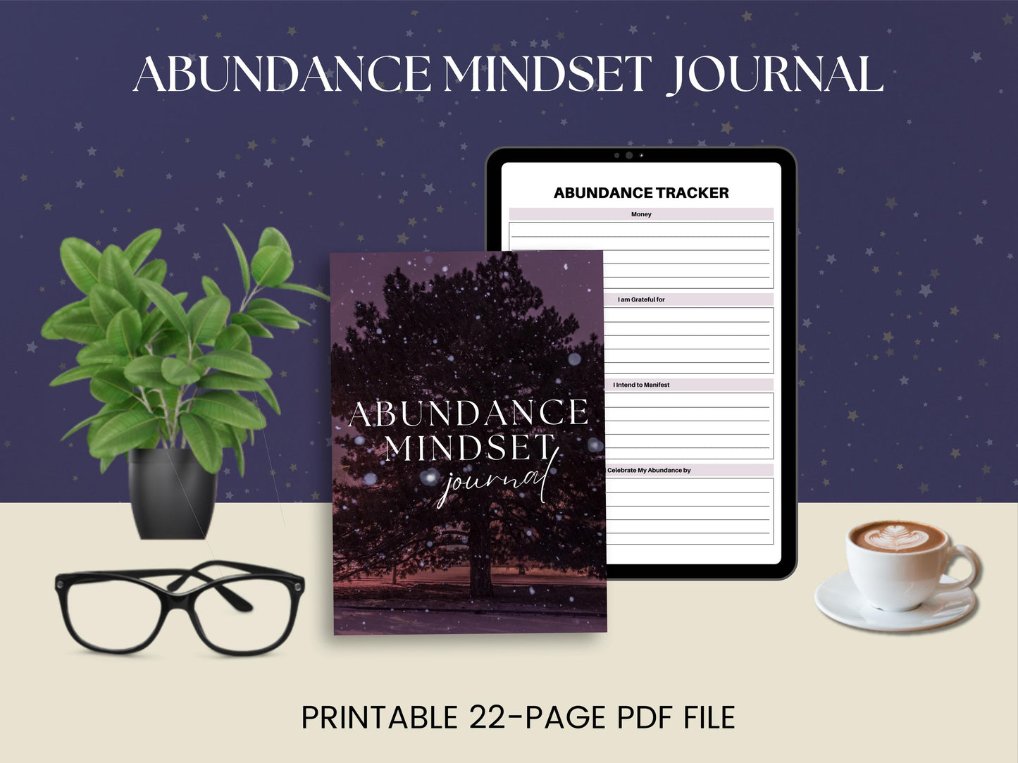 MRR Resell Digital Abundance Mindset Journal