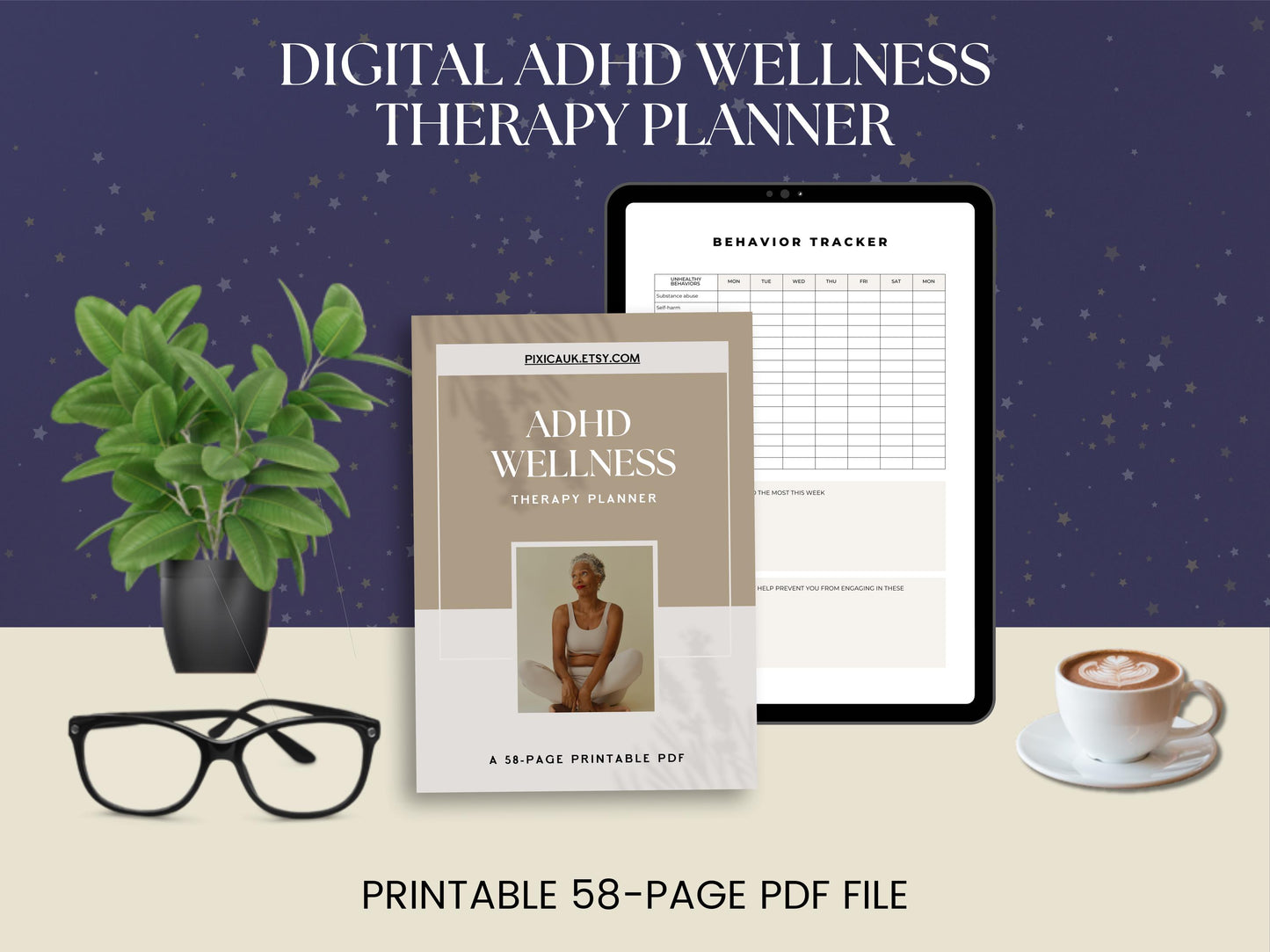 MRR Resell Digital ADHD Planner