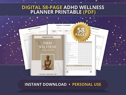 MRR Resell Digital ADHD Planner