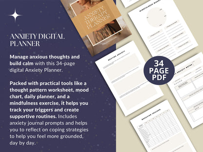 MRR Resell Digital Anxiety Planner