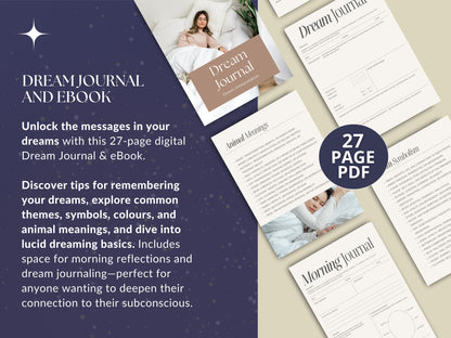 MRR Resell Digital Dream Journal Ebook