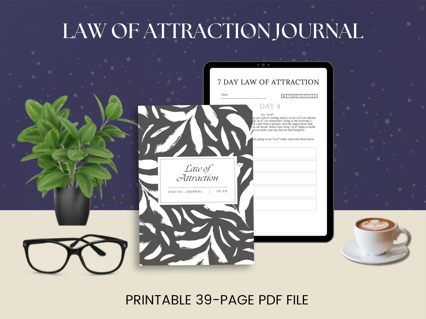 MRR Resell Digital Law of Attraction Journal