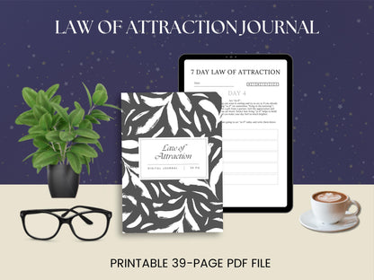 MRR Resell Digital Law of Attraction Journal