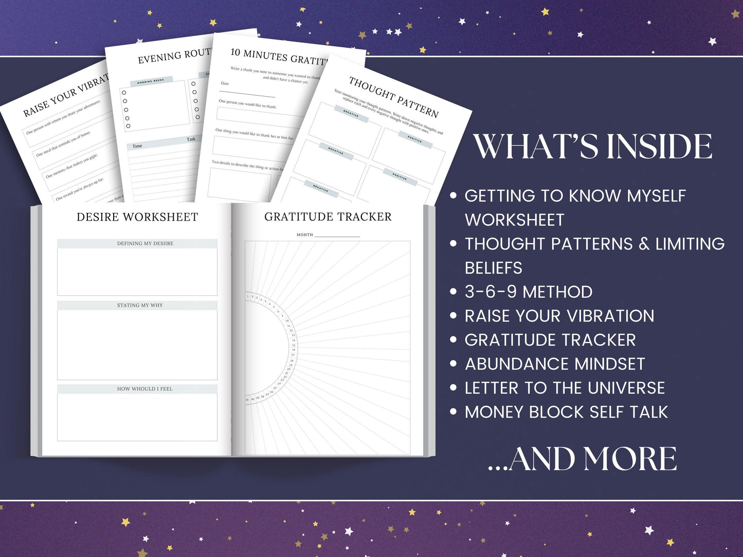 MRR Resell Digital Manifestation Planner