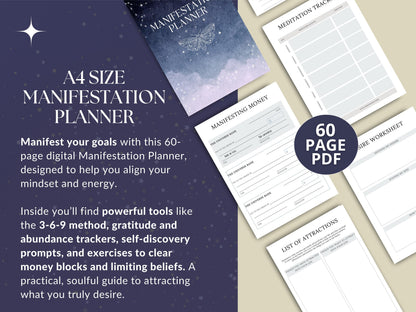 MRR Resell Digital Manifestation Planner
