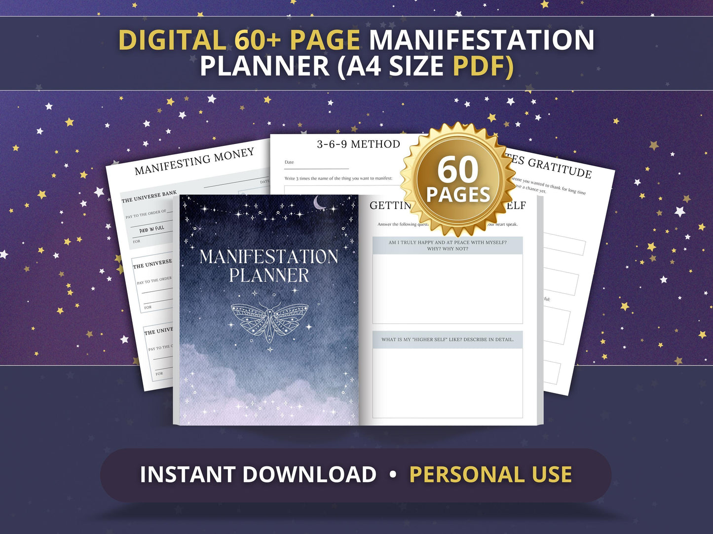 MRR Resell Digital Manifestation Planner
