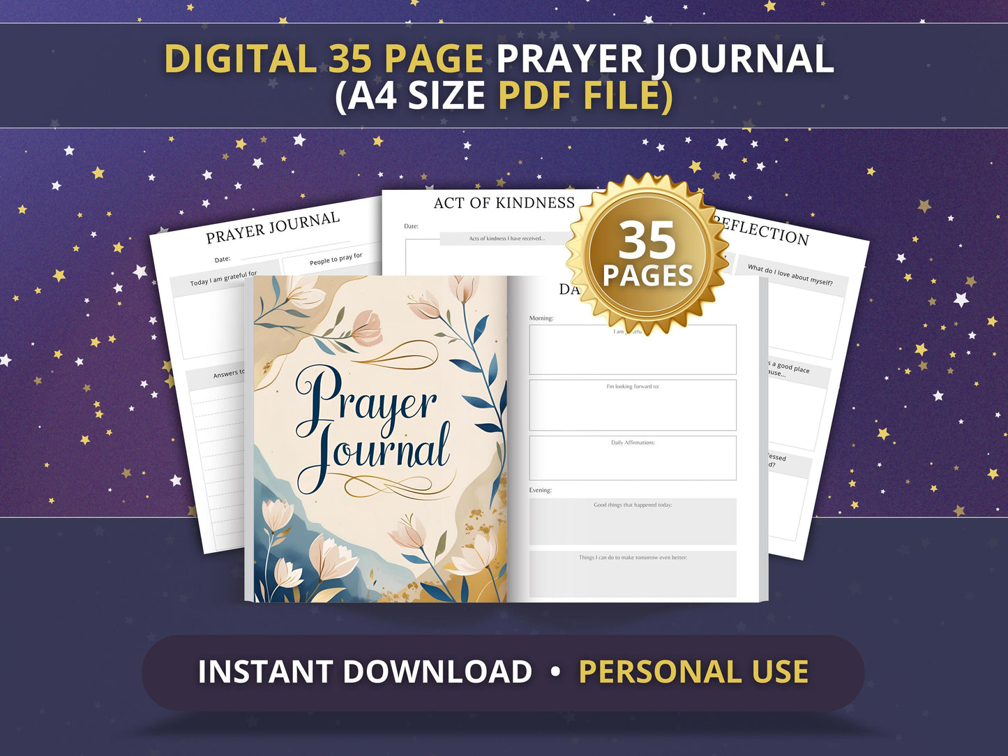 MRR Resell Digital Prayer Journal
