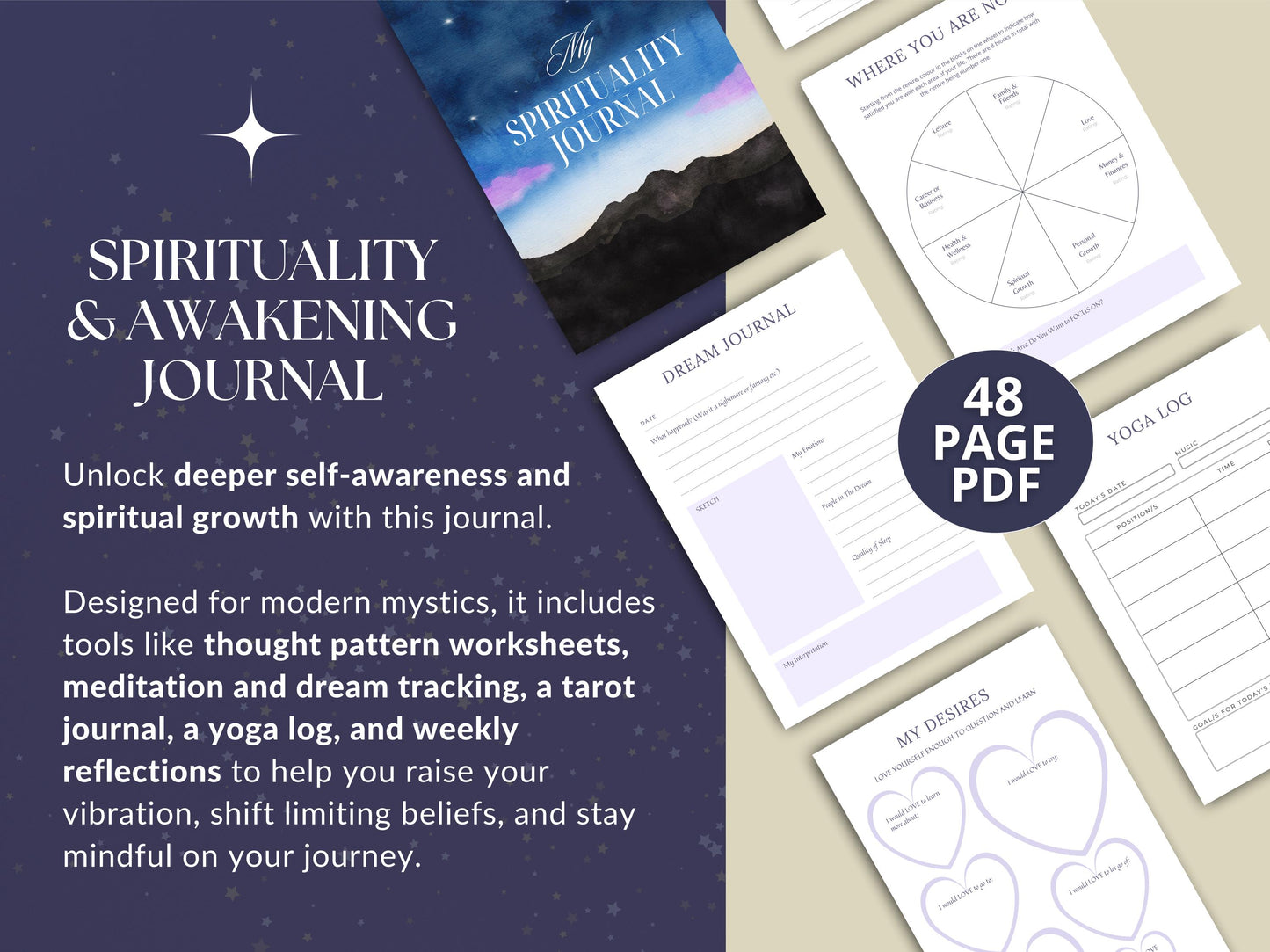 MRR Resell Digital Spirituality & Awakening Journal