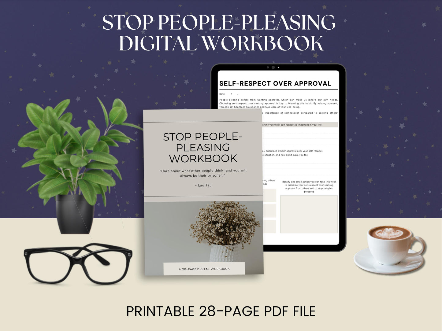 Digital Stop People-Pleasing Workbook