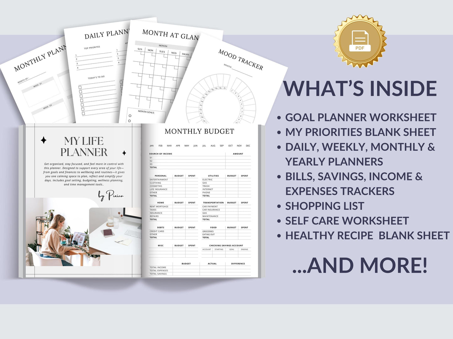 MRR Resell Digital Ultimate Life Planner