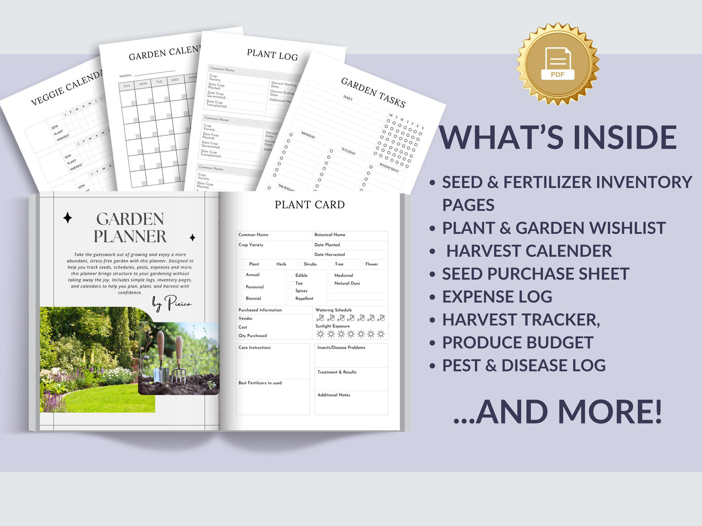 MRR Resell Digital Garden Planner