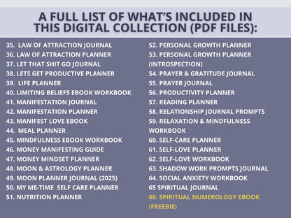 Digital Ultimate Spiritual & Wellness Collection (3600+ Pages)