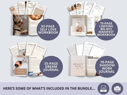 100+ Spiritual & Wellness Bundle (Instant Download)
