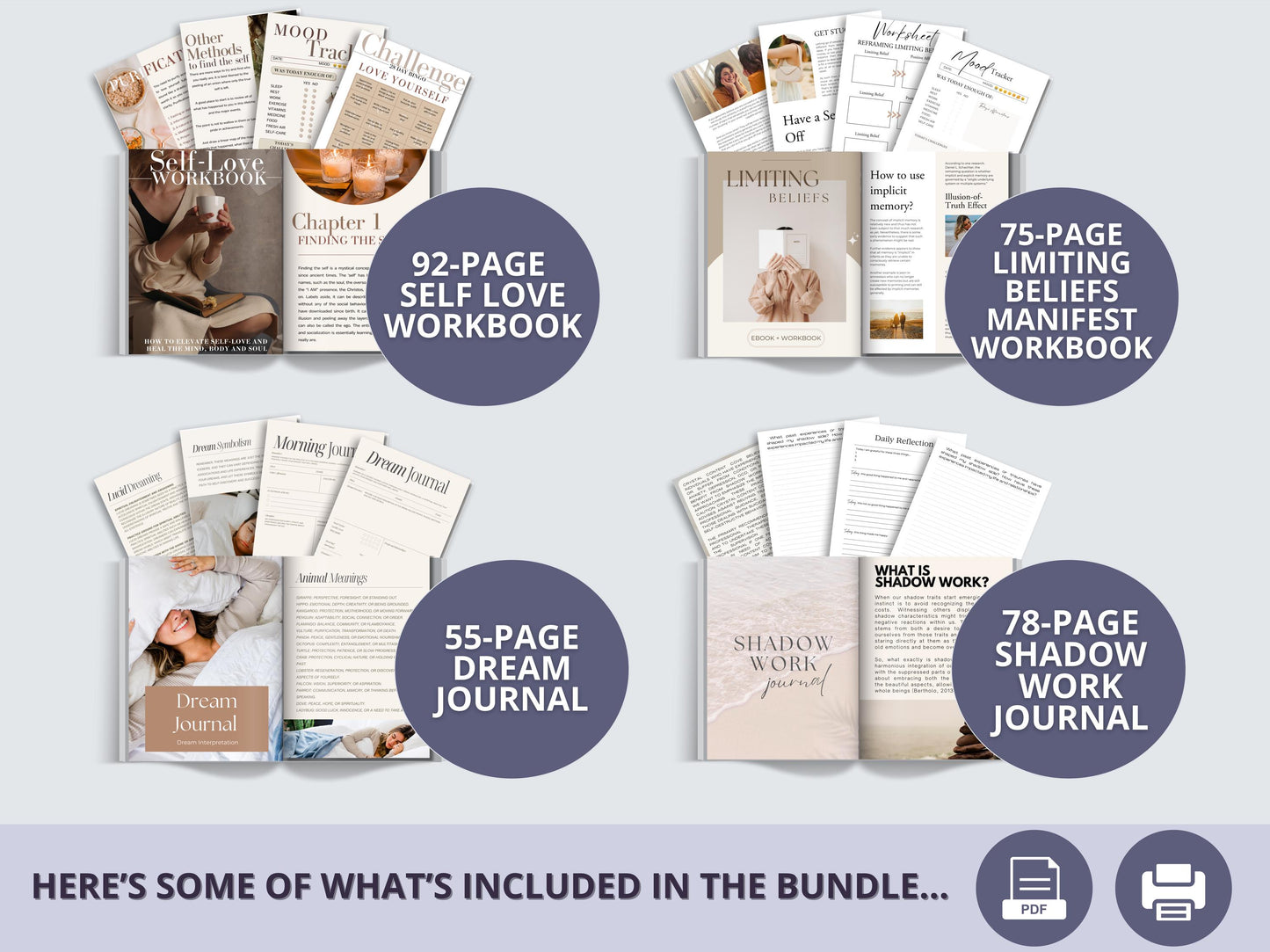 Digital Ultimate Spiritual & Wellness Collection (3600+ Pages)