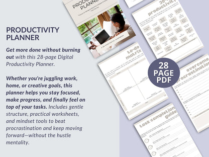 MRR Resell Digital Productivity Planner