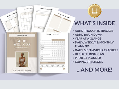 MRR Resell ADHD Digital Planner