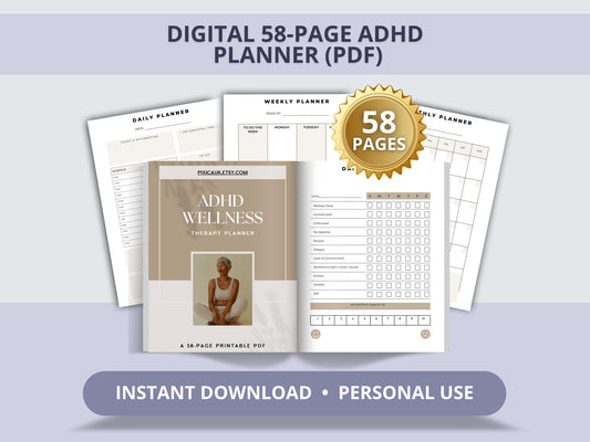 MRR Resell ADHD Digital Planner