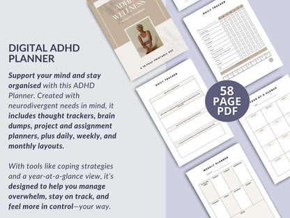 MRR Resell ADHD Digital Planner