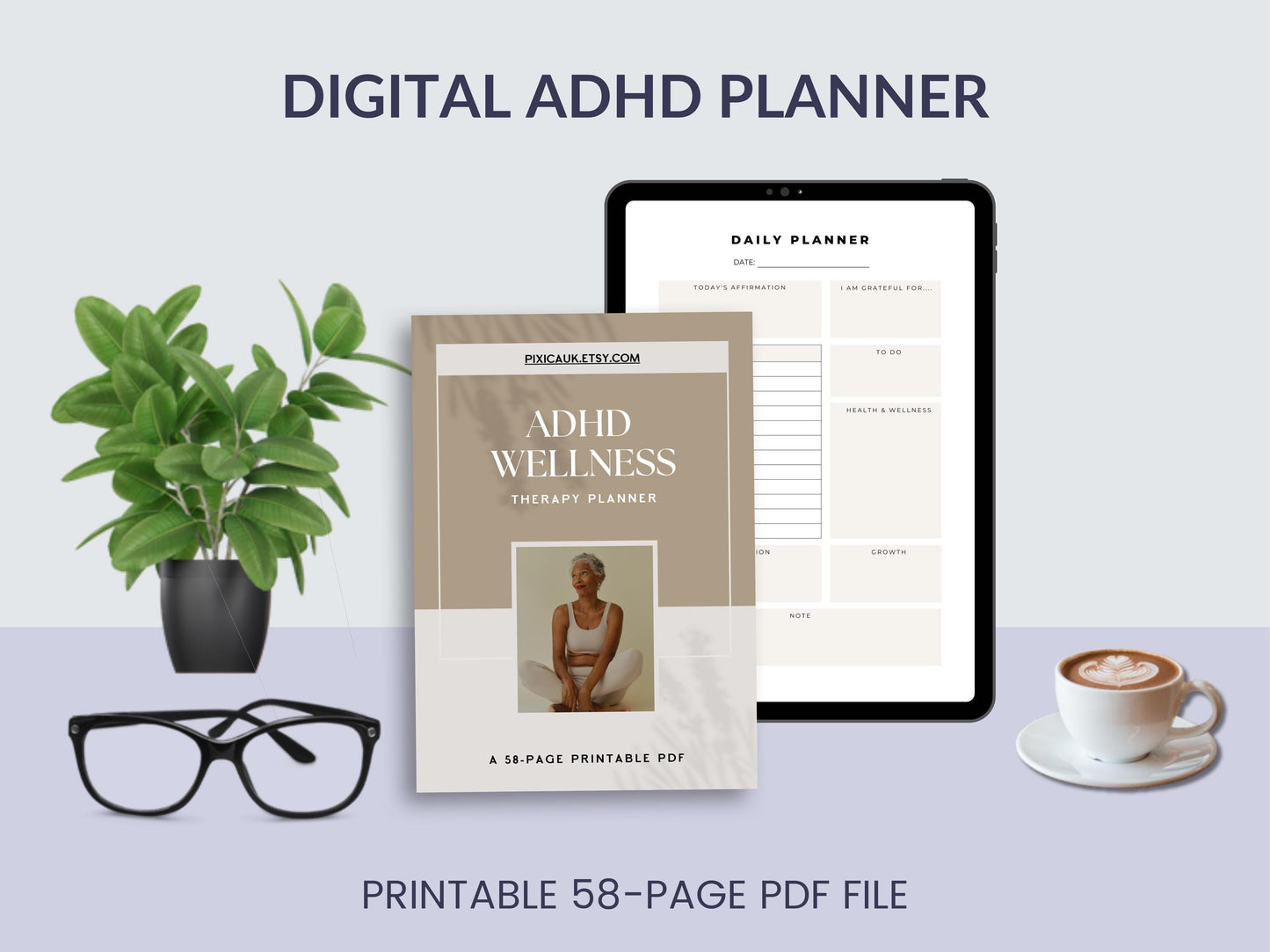 MRR Resell ADHD Digital Planner