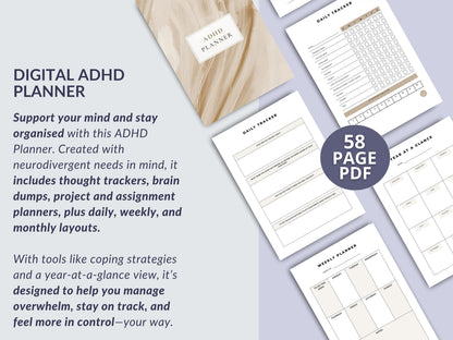 MRR Resell ADHD Digital Planner