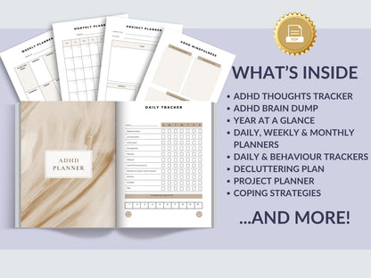 MRR Resell ADHD Digital Planner
