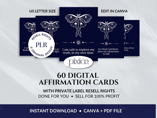 PLR 60 Digital Affirmation Cards #16