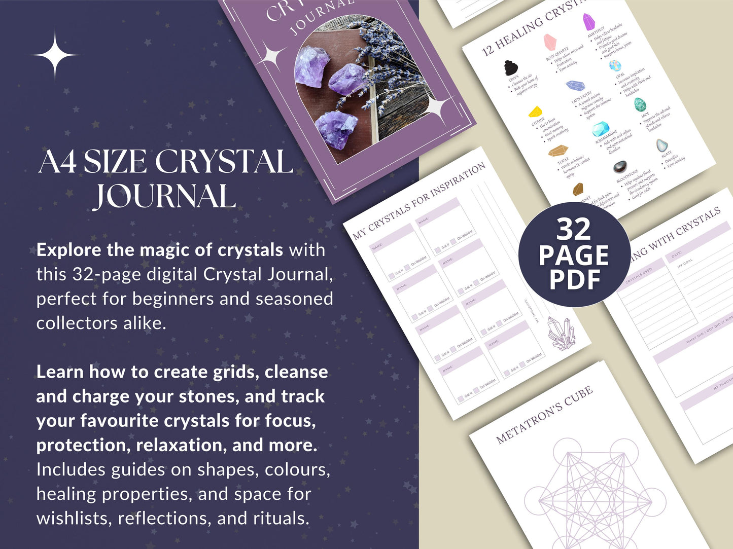 MRR Resell Digital Crystal Journal