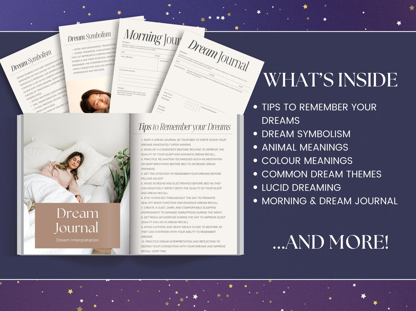 MRR Resell Digital Dream Journal Ebook