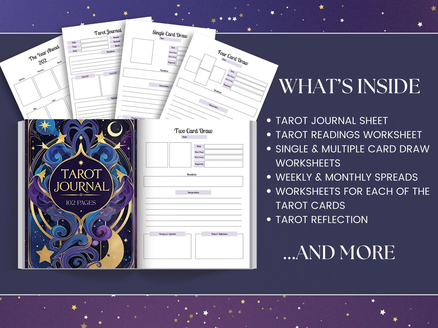 MRR Resell Digital Tarot Journal