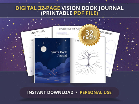 MRR Resell Digital Vision Board Journal