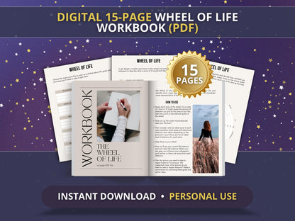 MRR Resell Digital Life Wheel Journal