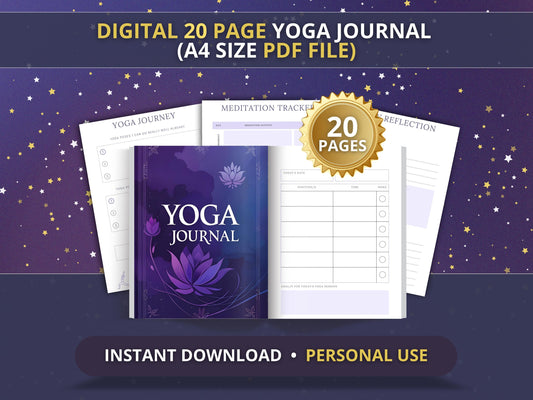 MRR Resell Digital Yoga Journal