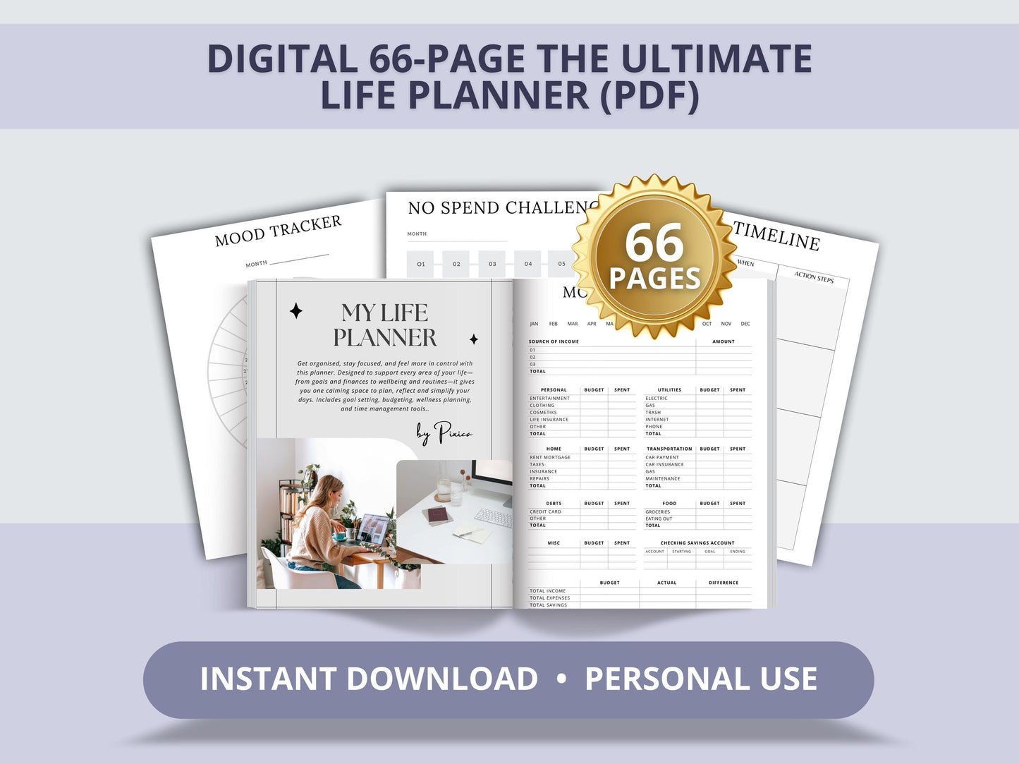 MRR Resell Digital Ultimate Life Planner