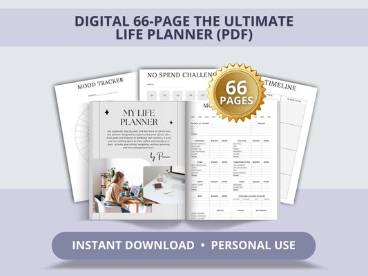 MRR Resell Digital Ultimate Life Planner