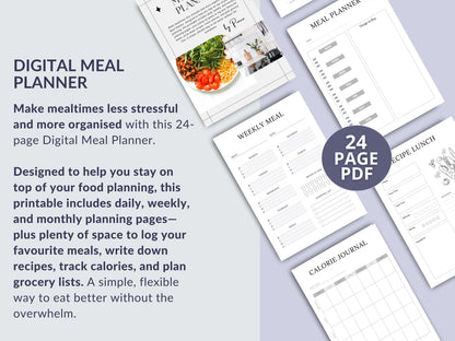 MRR Resell Digital Meal Planner