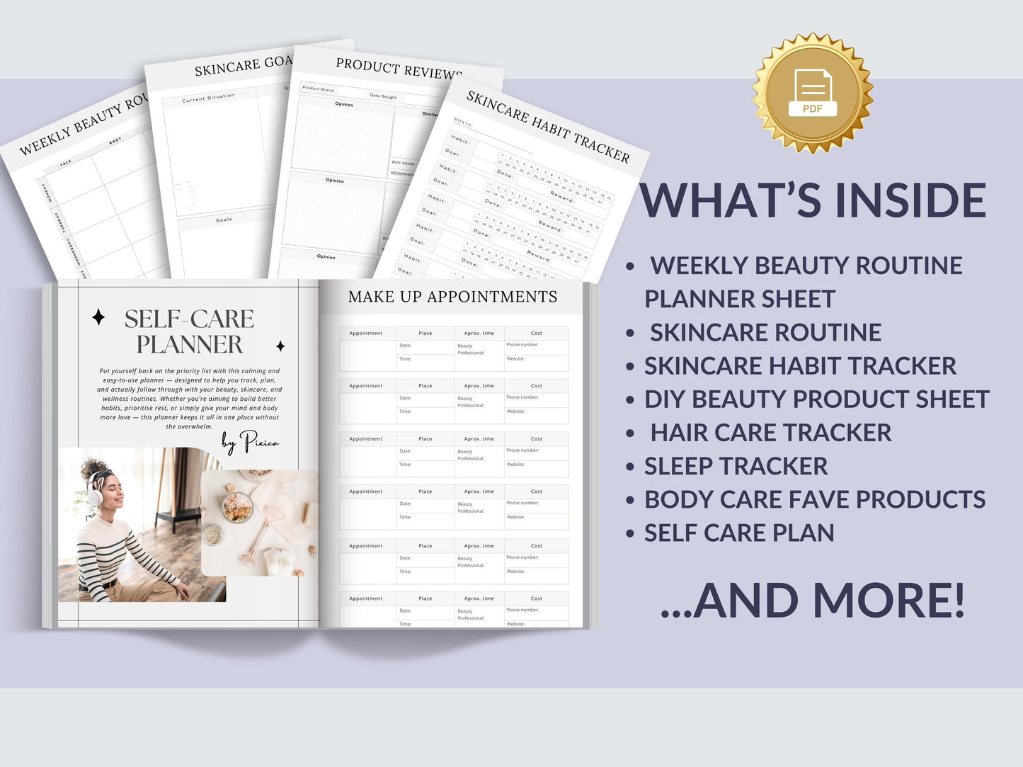 MRR Resell Digital Self-Care Planner