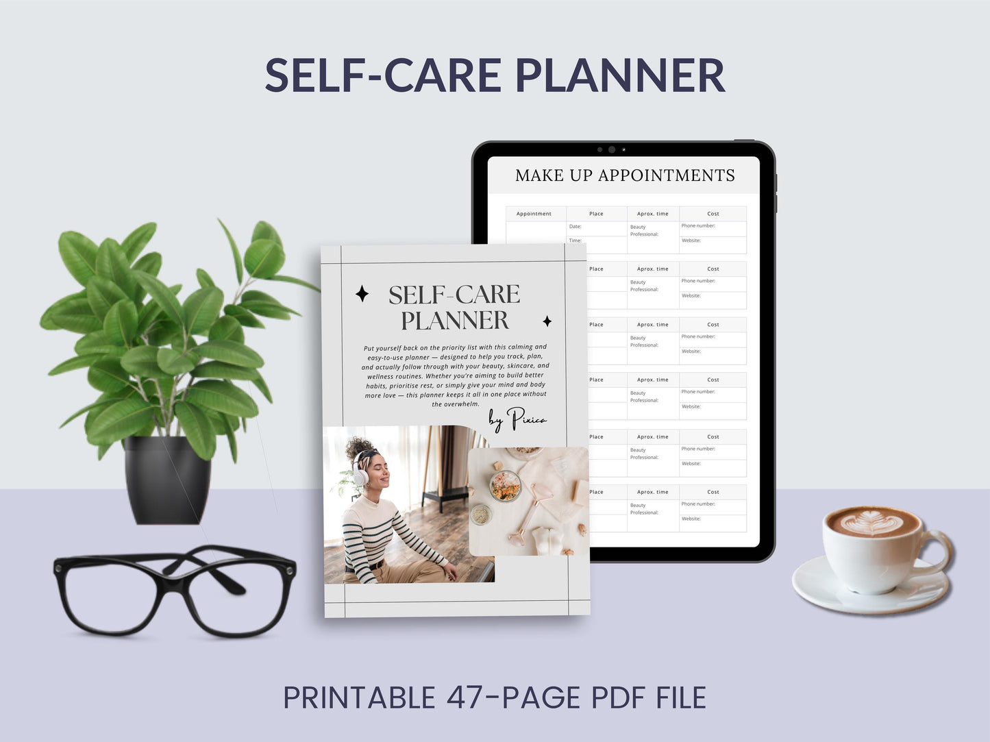 MRR Resell Digital Self-Care Planner