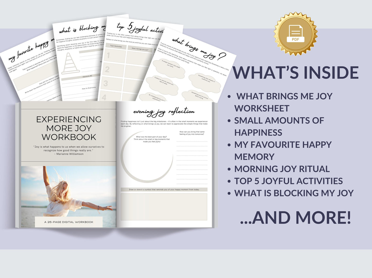 Digital Experiencing Joy Journal