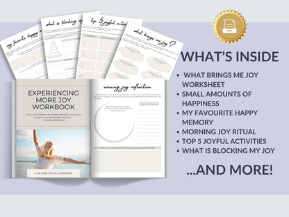 Digital Experiencing Joy Journal