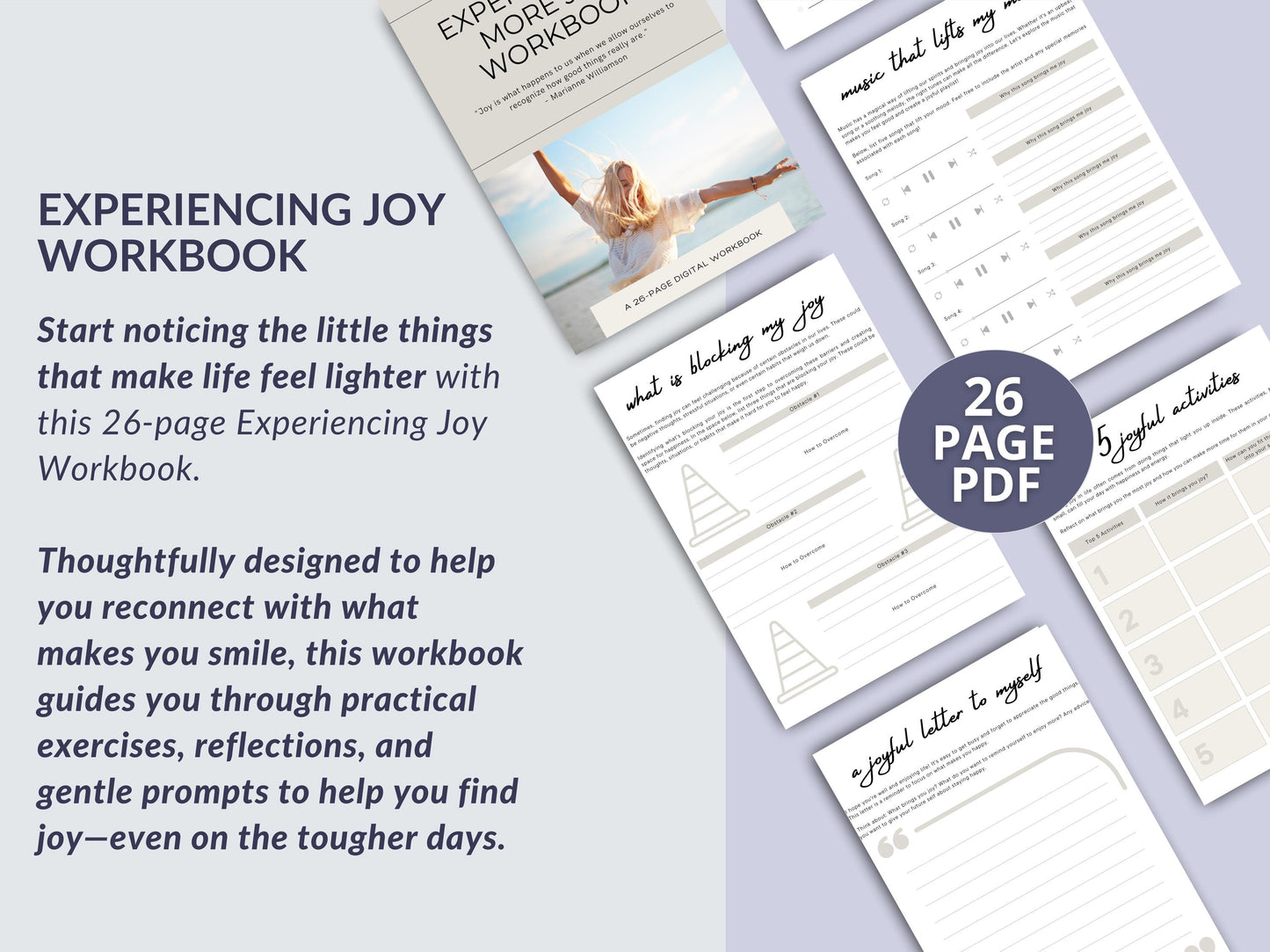 Digital Experiencing Joy Journal