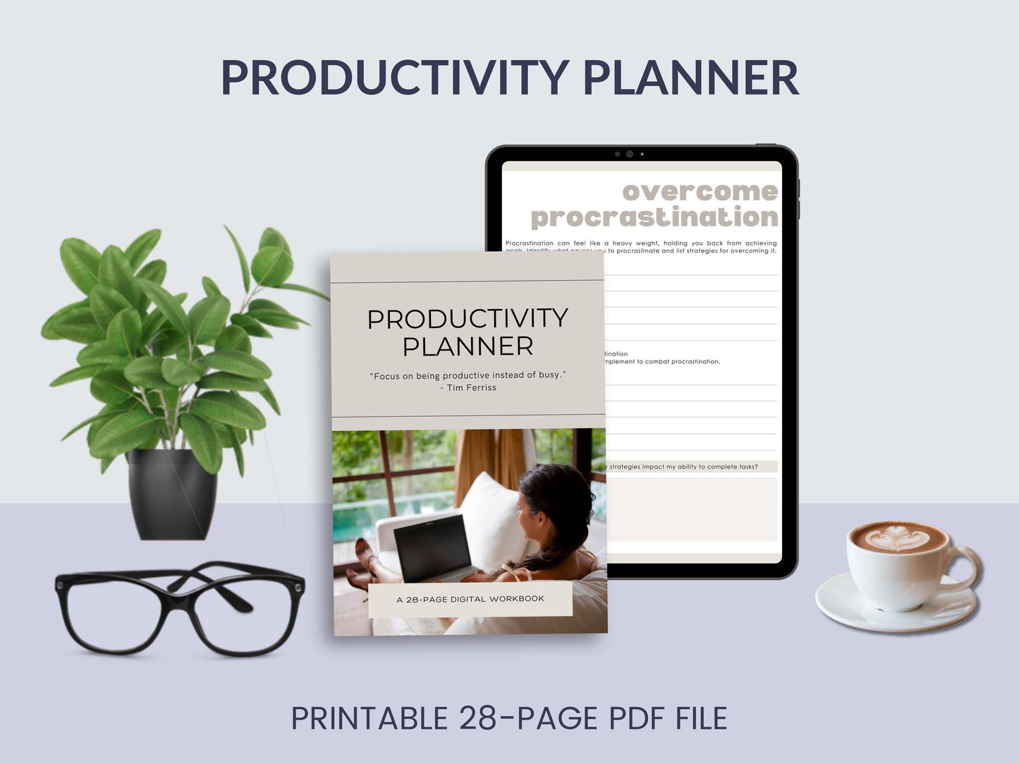 MRR Resell Digital Productivity Planner