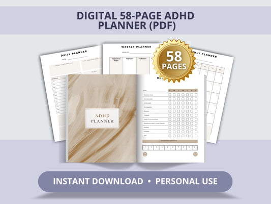MRR Resell ADHD Digital Planner