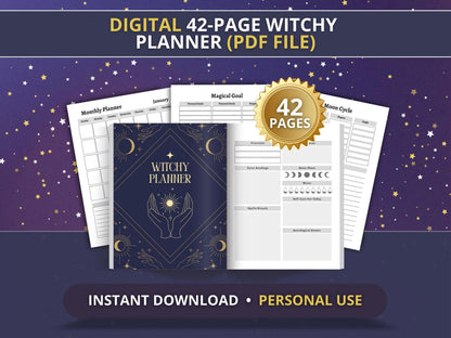 MRR Resell Digital Witchy Planner